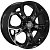 Диски Khomen KHW 1702 7x17 5*110 ET40 DIA67.1 Black Литой купить с бесплатной доставкой в пункты выдачи в Петербурге